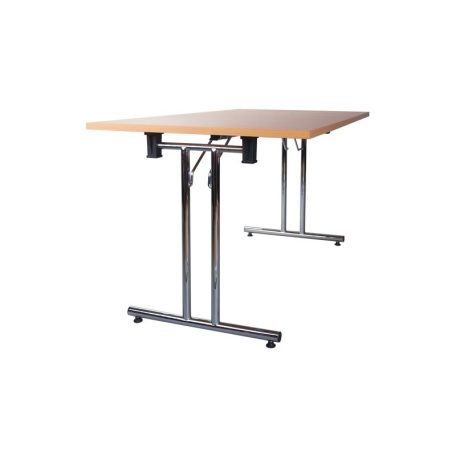 M - Fold összecsukható asztal króm lábbal