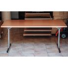 Fold összecsukható asztal króm lábbal