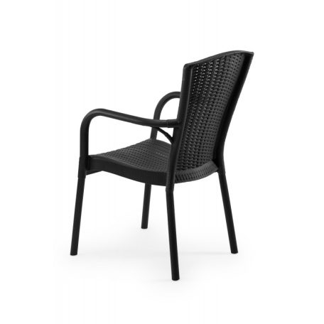 Andrea kültéri szék - fekete színben