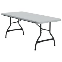  Összecsukható és rakásolható bankett asztal 183x76 cm (80272)
