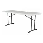 Összecsukható és rakásolható bankett asztal 183x76 cm (80955)