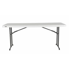   Összecsukható és rakásolható bankett asztal 183x76 cm (80955)