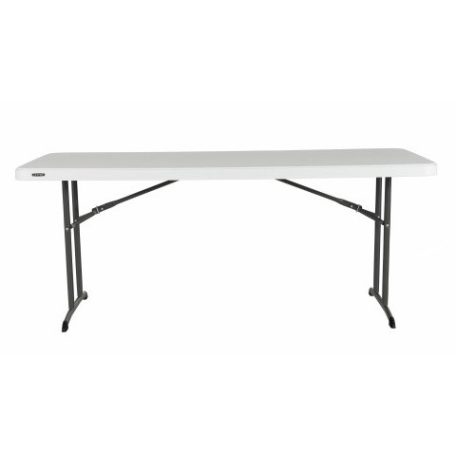 Összecsukható és rakásolható bankett asztal 183x76 cm (80955)