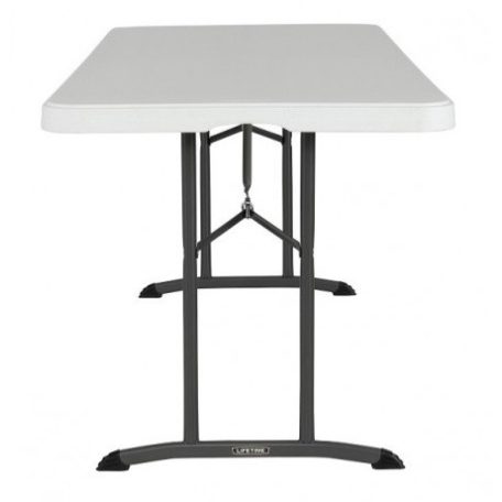 Összecsukható és rakásolható bankett asztal 183x76 cm (80955)