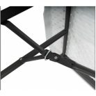 Összecsukható és rakásolható bankett asztal 183x76 cm (80955)