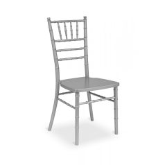 Chiavari Tiffany fa szék - ezüst