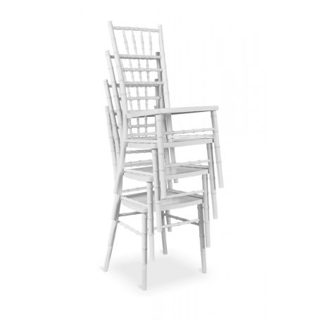 Chiavari Tiffany fa szék - fehér