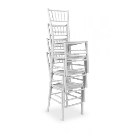 Chiavari Tiffany műanyag esküvői bankett szék