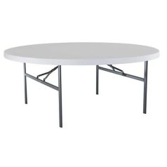   Összecsukható és rakásolható bankett körasztal 183 cm átmérő (70183)