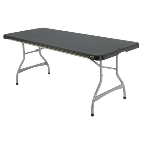Összecsukható és rakásolható bankett asztal 183x76 cm (80350)